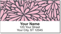 Floral Explosion Address Labels