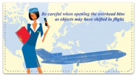 Click on Flight Attendant Checkbook Cover For More Details