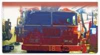 Click on Fire Station Checkbook Cover For More Details