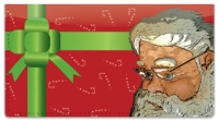 Click on Father Christmas Checkbook Cover For More Details
