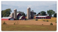 Click on Farm Field Checkbook Cover For More Details