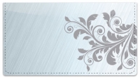 Fancy Scroll Checkbook Cover