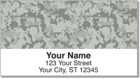 Digital Camo Address Labels