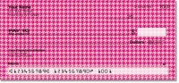 Pink Houndstooth Checks