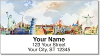 Click on Flight Attendant Address Labels For More Details