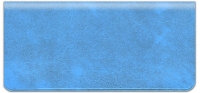 Light Blue Vinyl Checkbook Cover