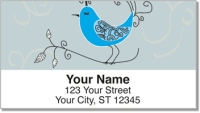 Whimsical Bird Address Labels