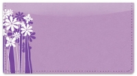 Daisy Silhouette Checkbook Cover