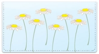 Daisy Design Checkbook Cover