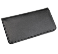 Click on Basic Black Leather Checkbook Cover For More Details