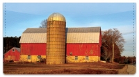 Click on Barn Checkbook Cover For More Details