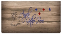 Country Angel Checkbook Cover