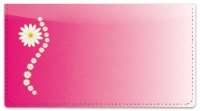 Corner Daisy Checkbook Cover