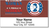 Woman Veteran Address Labels