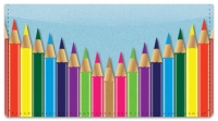 Click on Colored Pencil Checkbook Cover For More Details