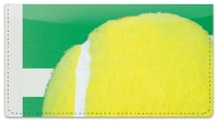 Classic Tennis Ball Checkbook Cover