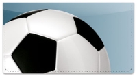 Click on Classic Soccer Ball Checkbook Cover For More Details