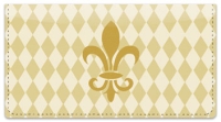 Click on Classic Fleur de Lis Checkbook Cover For More Details