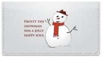Click on Christmas Carol Checkbook Cover For More Details