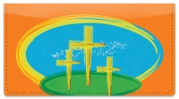 Click on Christian Cross Checkbook Cover For More Details