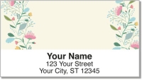 Click on Cute Blue Flower Address Labels For More Details
