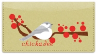 Click on Chickadee Checkbook Cover For More Details
