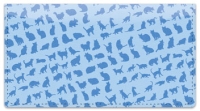 Cat Wallpaper Checkbook Cover