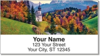 Click on Fall in the Country Address Labels For More Details