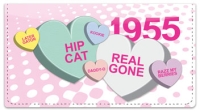 Click on Candy Heart Checkbook Cover For More Details