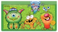 Click on Monster Checkbook Cover For More Details