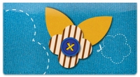 Click on Button Flower Checkbook Cover For More Details