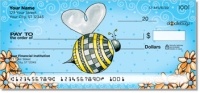 Click on Orange Daisies with Bees Checks For More Details