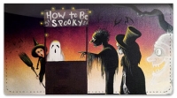 Click on Halloween Art Checkbook Cover For More Details