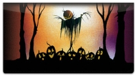 Click on Scary Scarecrow Checkbook Cover For More Details