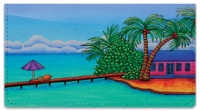 At the Beach 2 Checkbook Cover