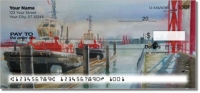 Click on Watercolor Seascape Checks For More Details