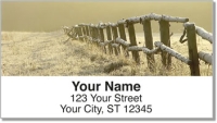 Country Fence Address Labels
