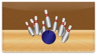Click on Bowling Alley Checkbook Cover For More Details