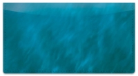 Blue Light Wave Checkbook Cover