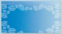 Click on Blue Leaf Border Checkbook Cover For More Details