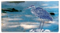 Click on Blue Heron Checkbook Cover For More Details