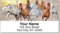 Country Horse Address Labels