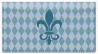 Click on Blue Fleur de Lis Checkbook Cover For More Details