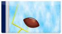Click on Blue & Silver Football Fan Checkbook Cover For More Details