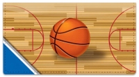 Click on Blue & Silver Basketball Checkbook Cover For More Details
