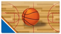 Click on Blue & Orange Basketball Checkbook Cover For More Details