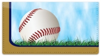 Click on Blue & Gold Baseball Fan Checkbook Cover For More Details