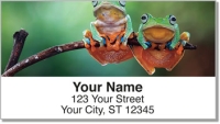 Click on Tree Frog Address Labels For More Details
