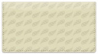 Beige Beauty Checkbook Cover