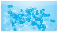 Bath Bubbles Checkbook Cover